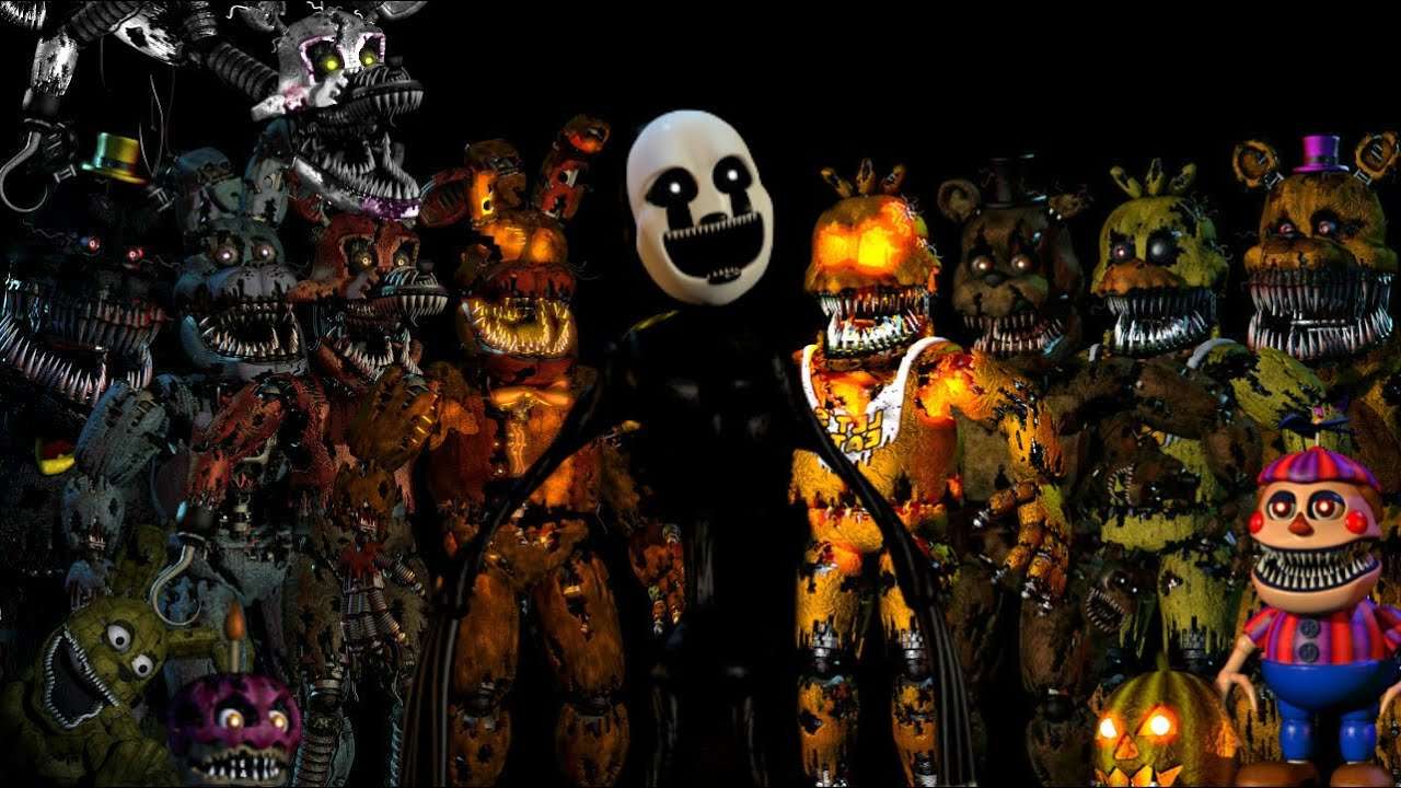 FNAF 4 door Pepito XD legpuzzel online