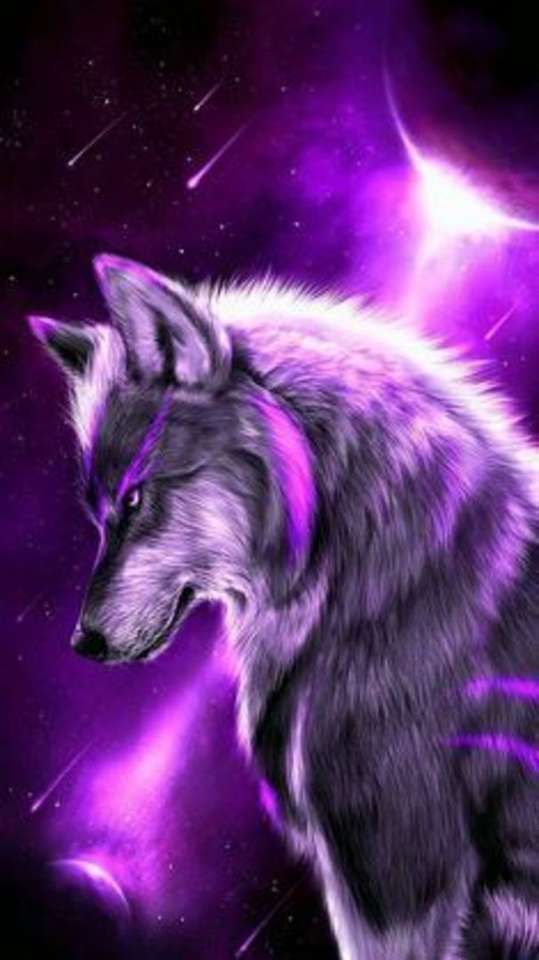Λύκος με περισσότερη μαγεία online παζλ