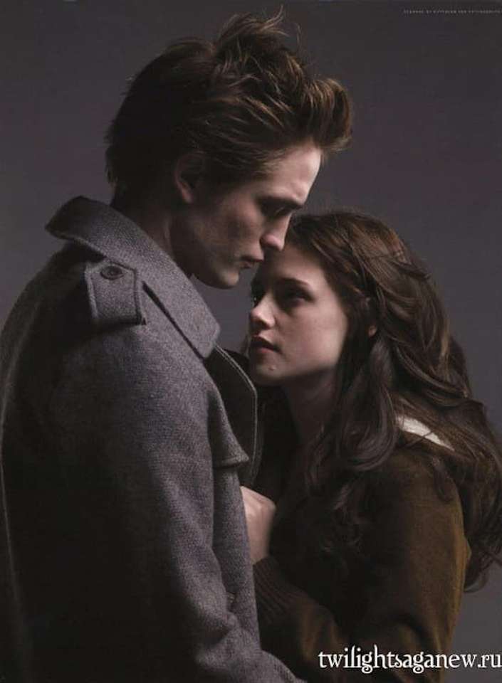 Edward Cullen och Bella Swan Pussel online