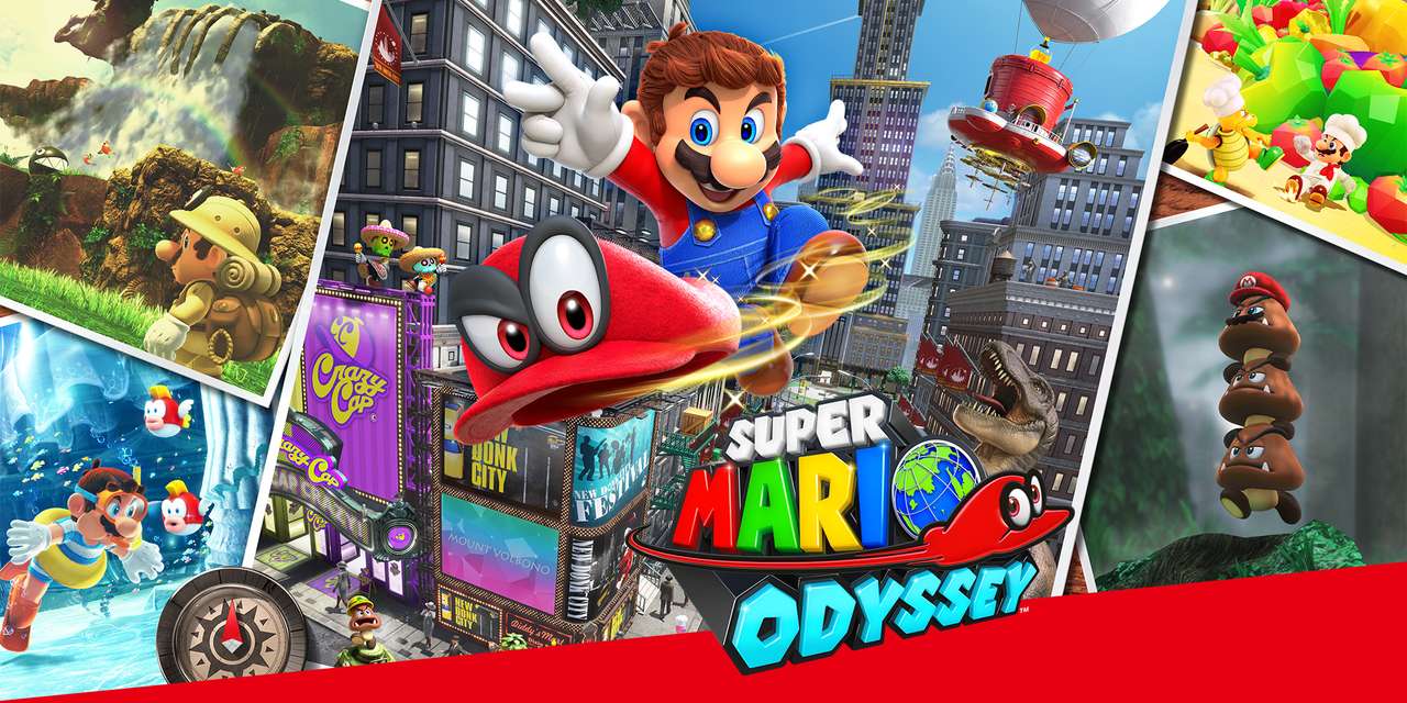 Super Mario Odyssey. παζλ online