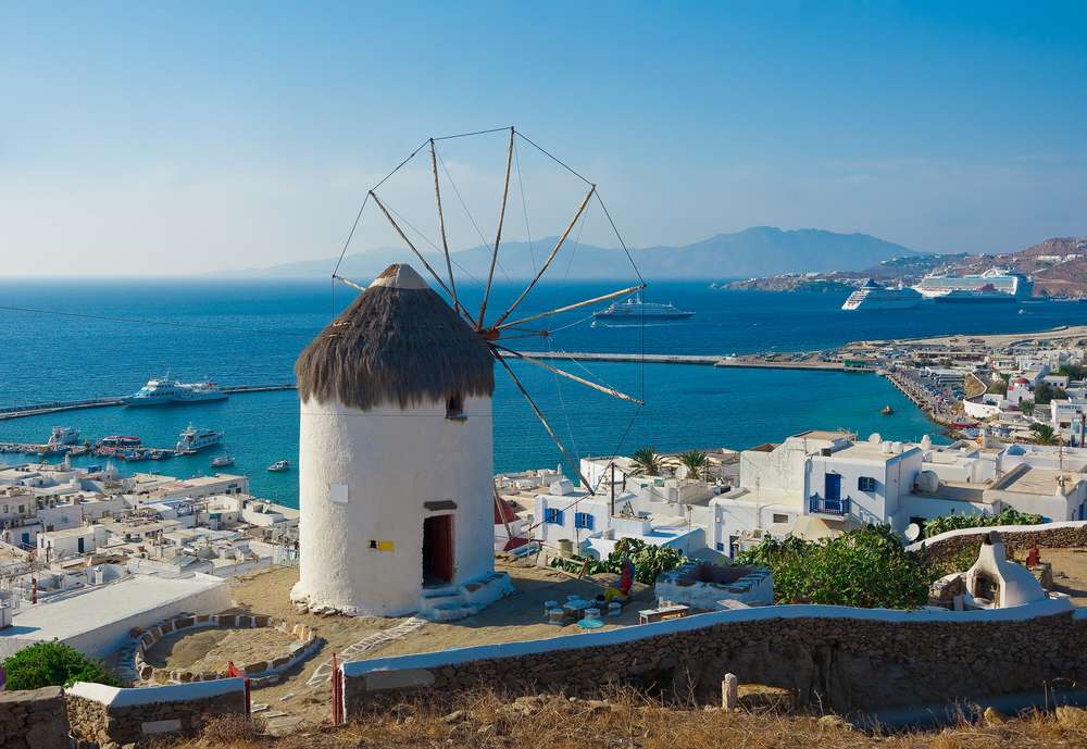 Santorini și plaje puzzle online