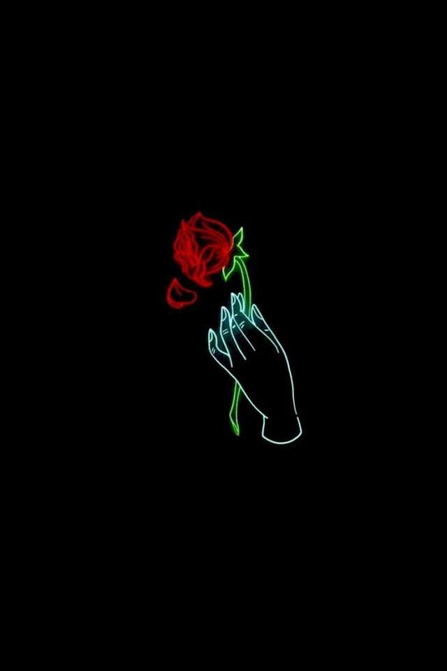 Червената роза онлайн пъзел