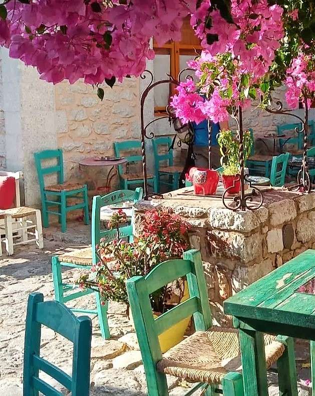 Tavern on Zakynthos Ionian island jigsaw puzzle online