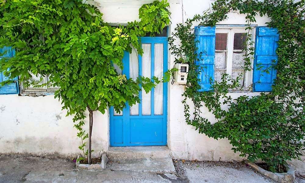Huis op het Ionische eiland van Zakynthos legpuzzel online