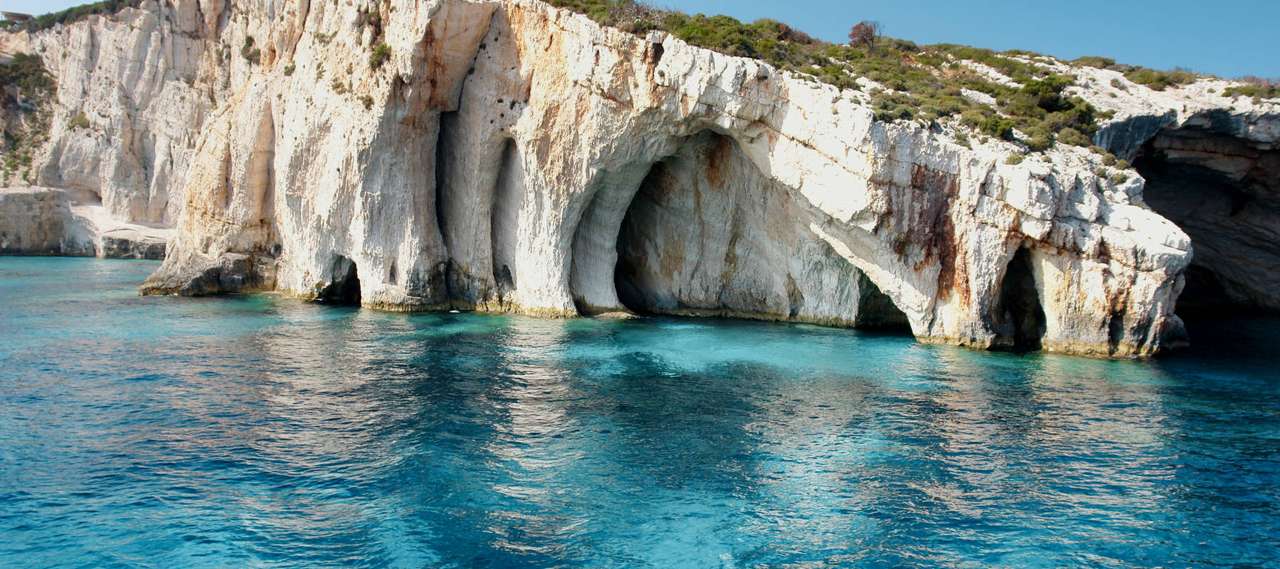 Kust van Zakynthos Ionian Island online puzzel