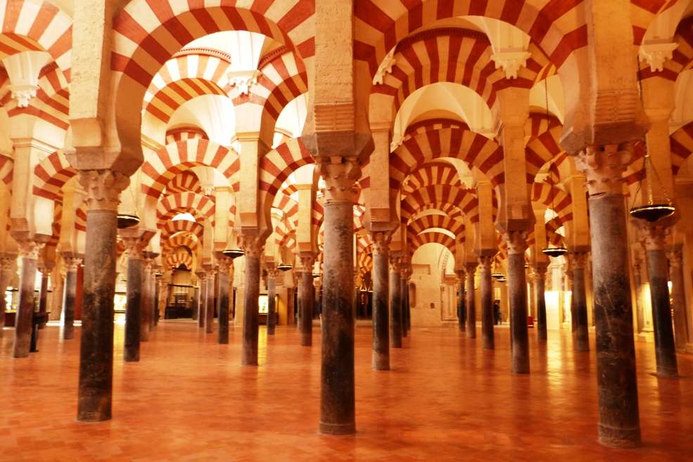 Moschee in Cordoba. Online-Puzzle