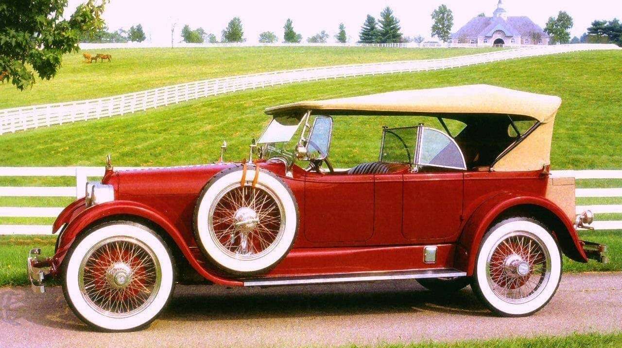 1923 Duesenburg Modell Dual Cowl Phaeton Pussel online