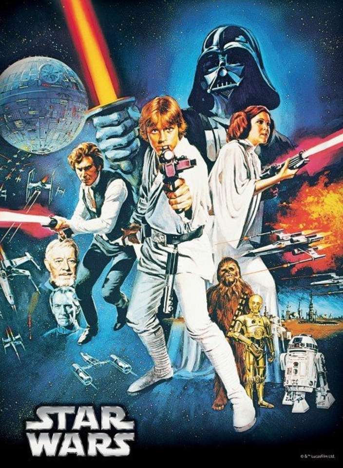 Star Wars New Hope 280 Puzzle-uri jigsaw puzzle online