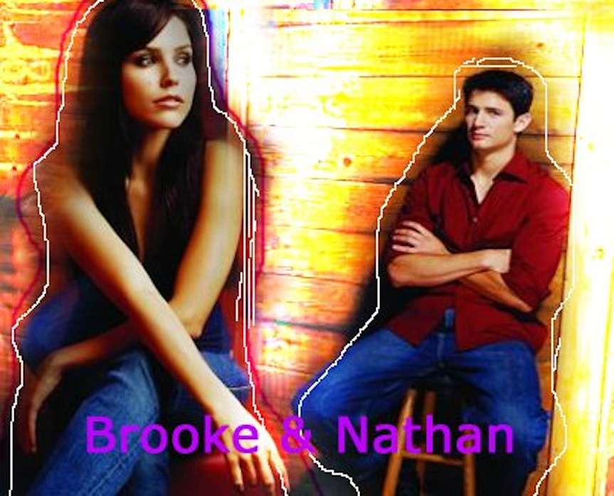 Nathan és Brooke online puzzle