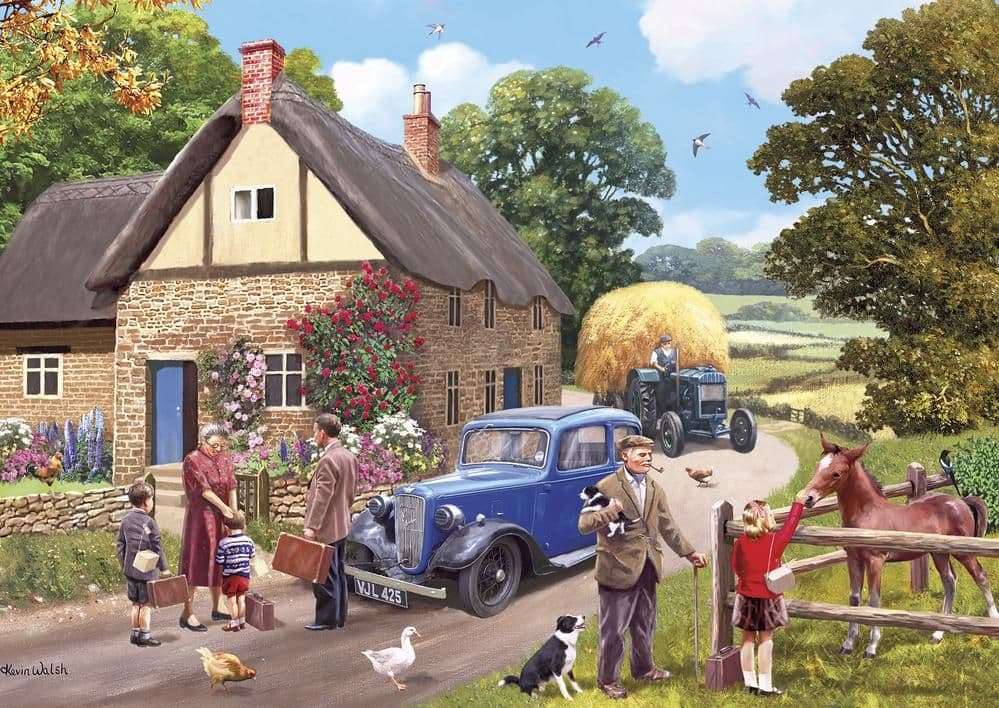 Anterior în mediul rural englez jigsaw puzzle online