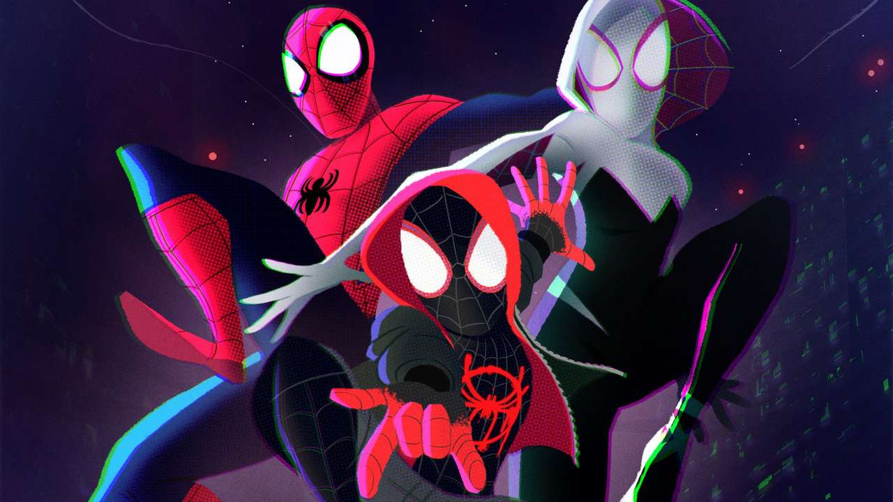 Spiderman e seus amigos puzzle online