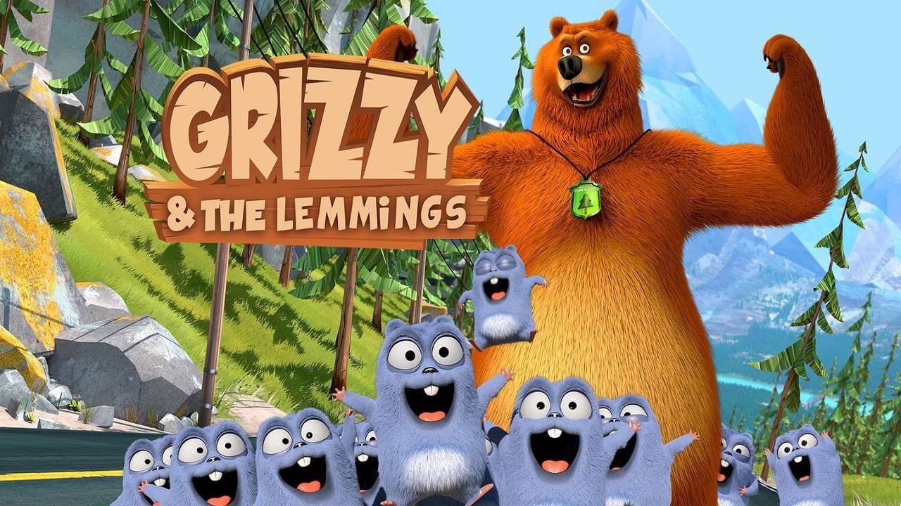 Grizzy et lemmings puzzle en ligne