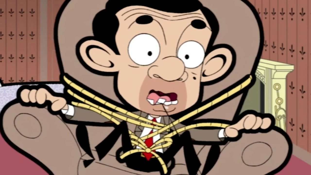 Sr. Bean O papelão puzzle online