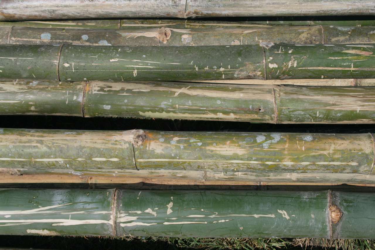 Bamboe stapels legpuzzel online