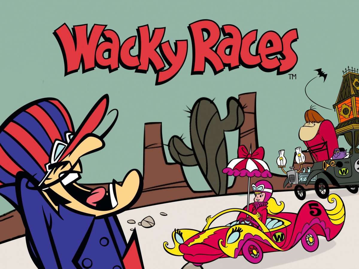Wacky Races online puzzle