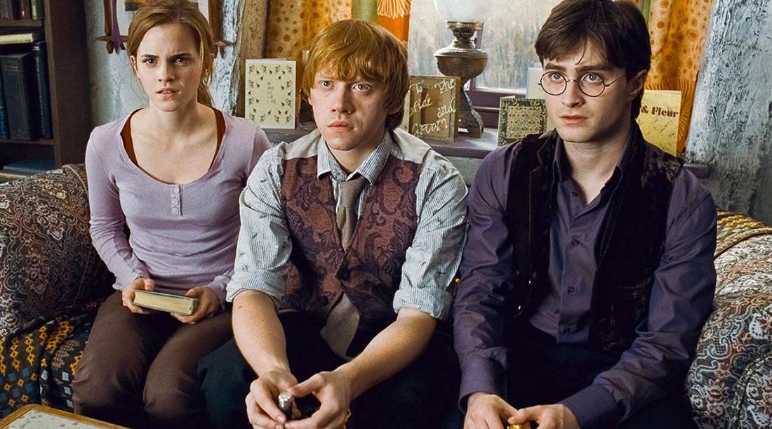 Golden Trio: Boobs van Hermione Granger zijn zo groot !! online puzzel