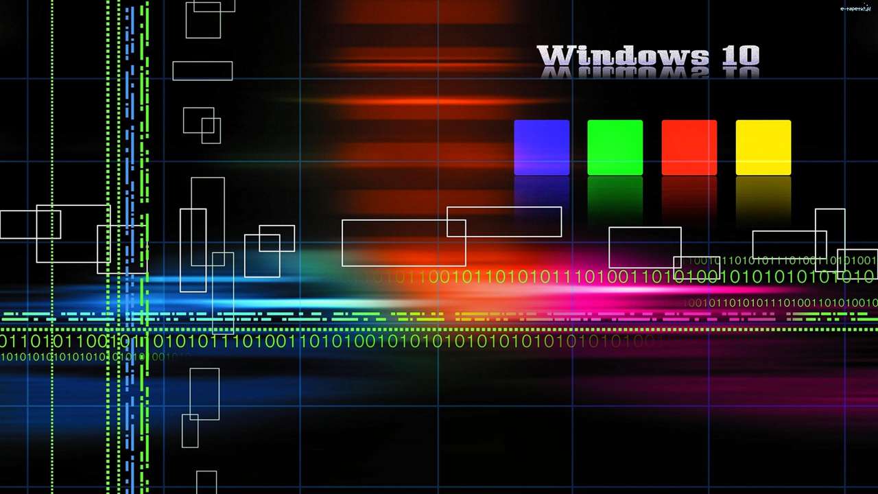 Gráficos de computadora - Windows 10 rompecabezas en línea