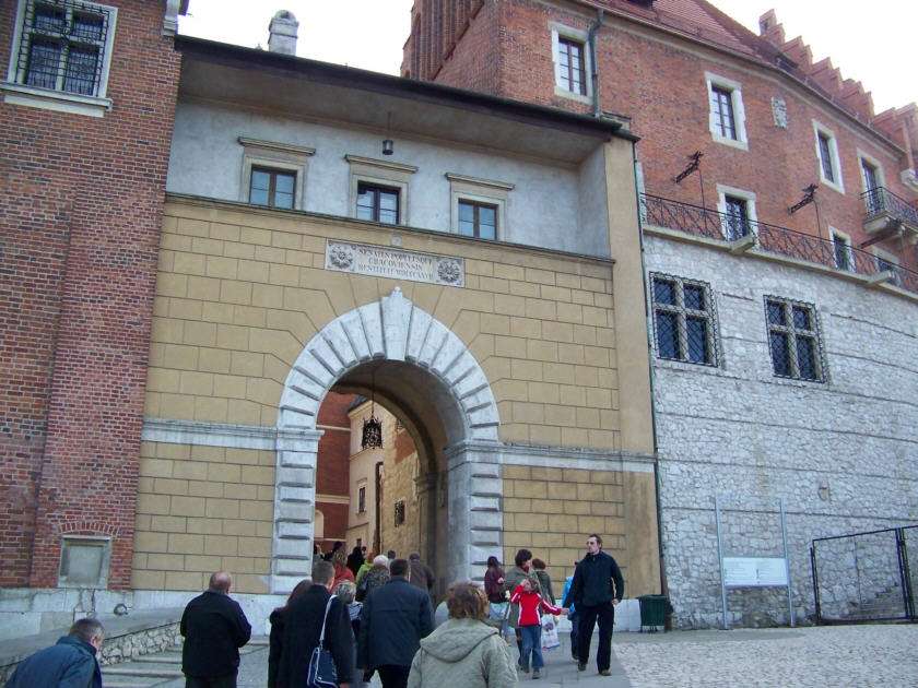 Krakow- Wawel - Poarta Wazów puzzle online