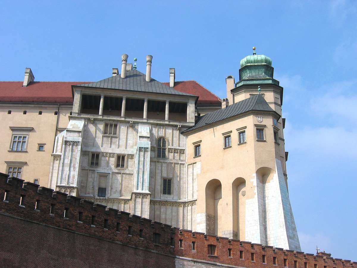 Krakow-Wawel-danska tornet pussel på nätet