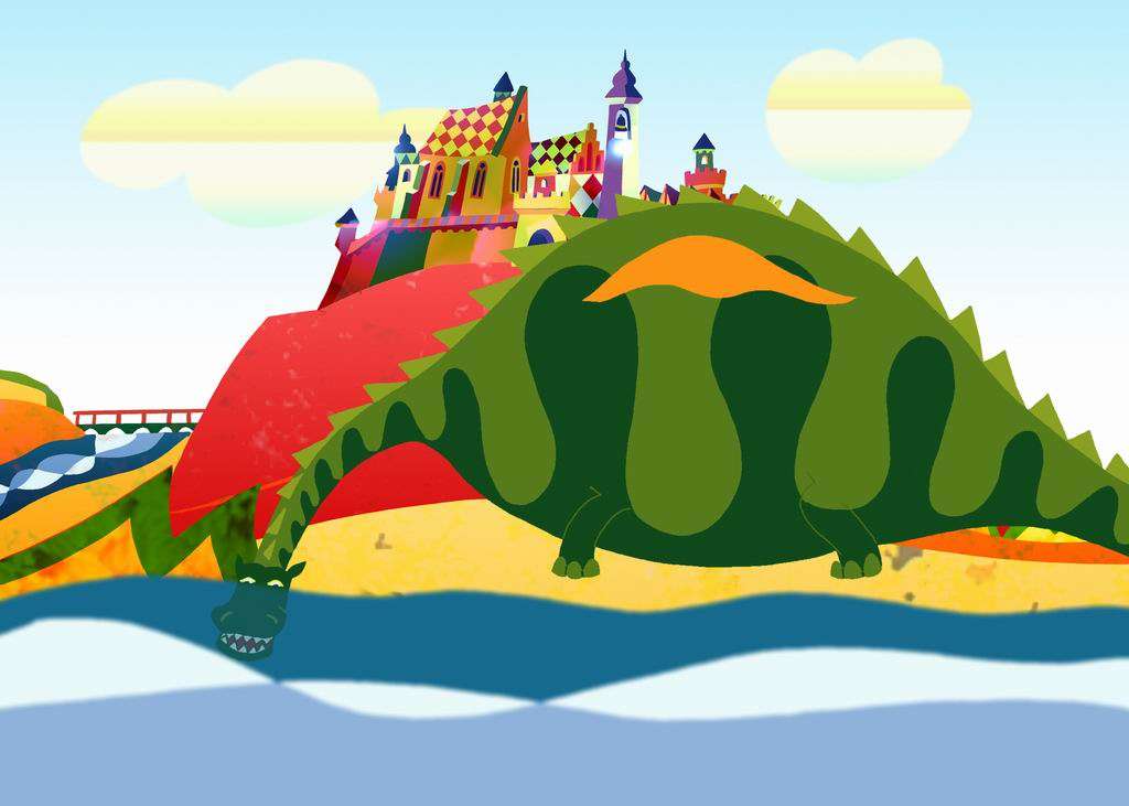 Dragon, castle online puzzle