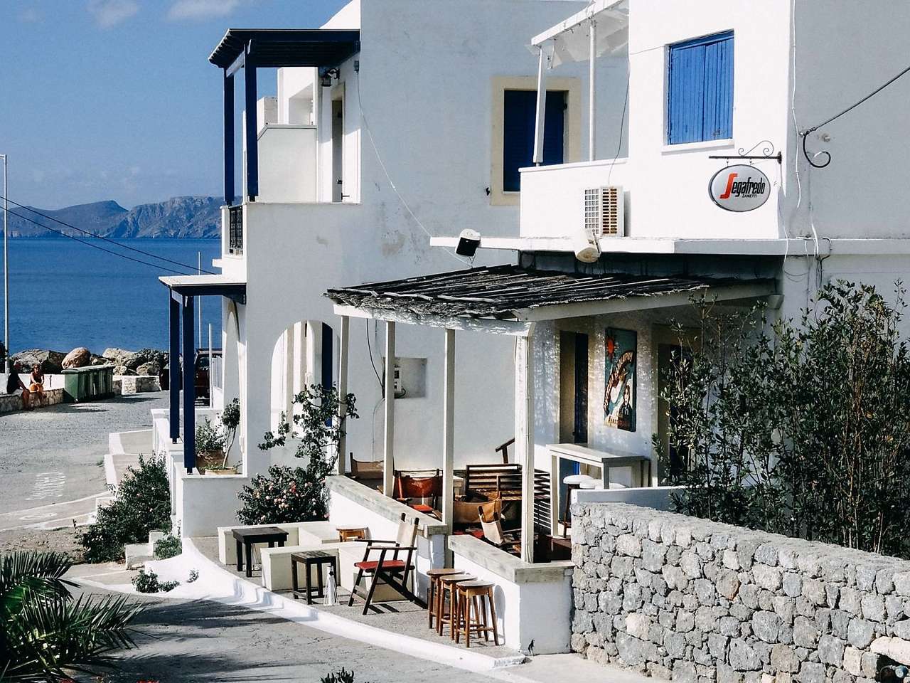 Греческий остров Китира пазл онлайн
