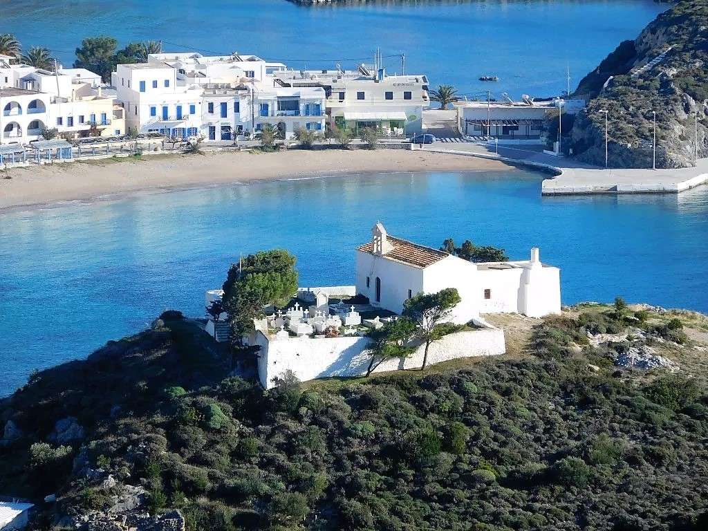 Греческий остров Китира пазл онлайн