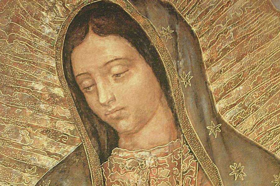 Jungfru Maria. Pussel online