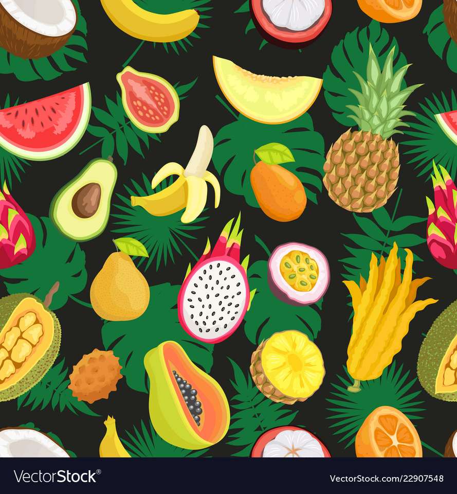 Fructe sănătoase puzzle online