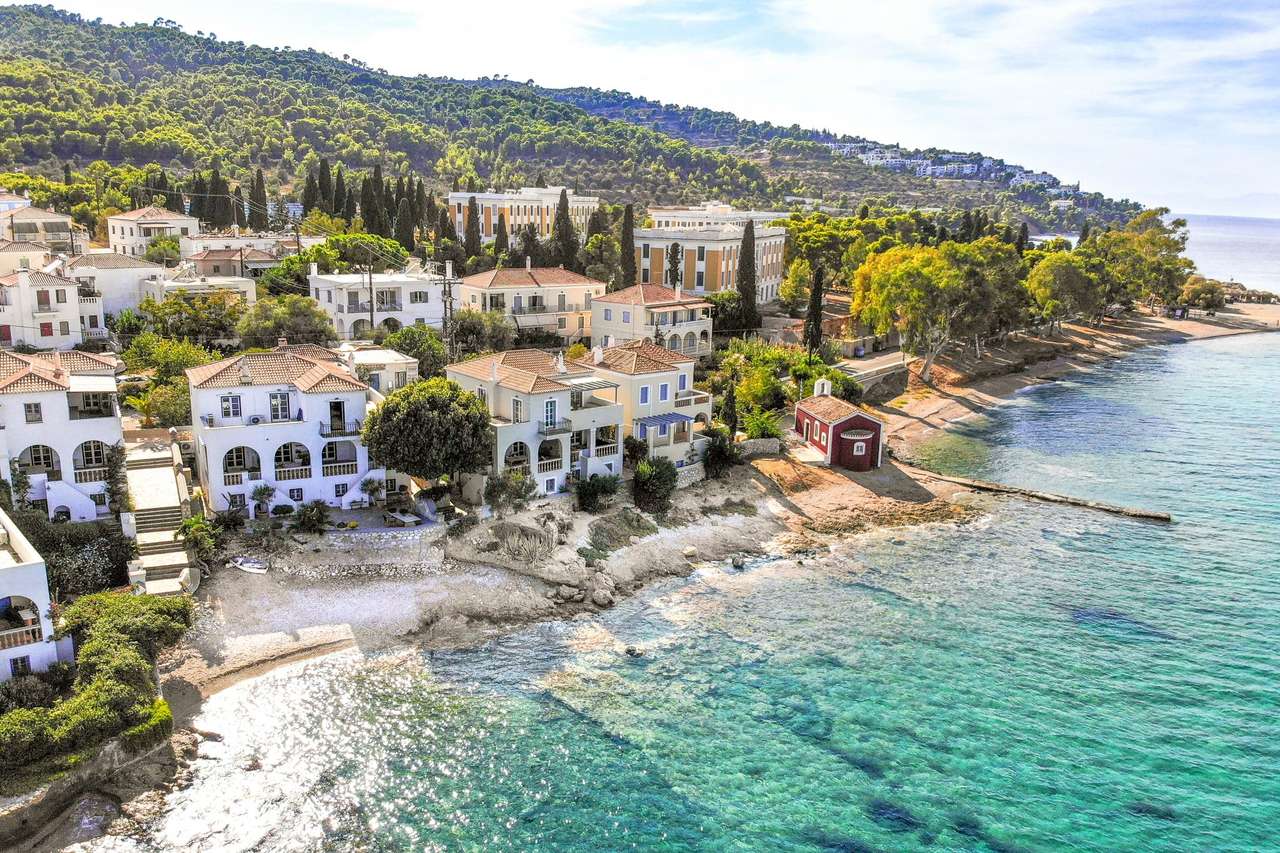 Spets insula grecească jigsaw puzzle online