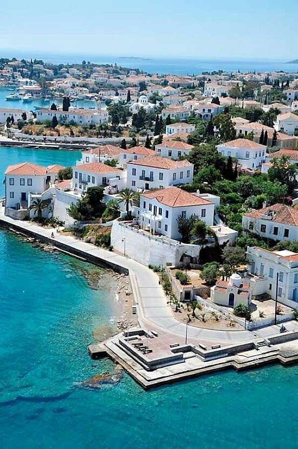 Spetses Greek Island online puzzel