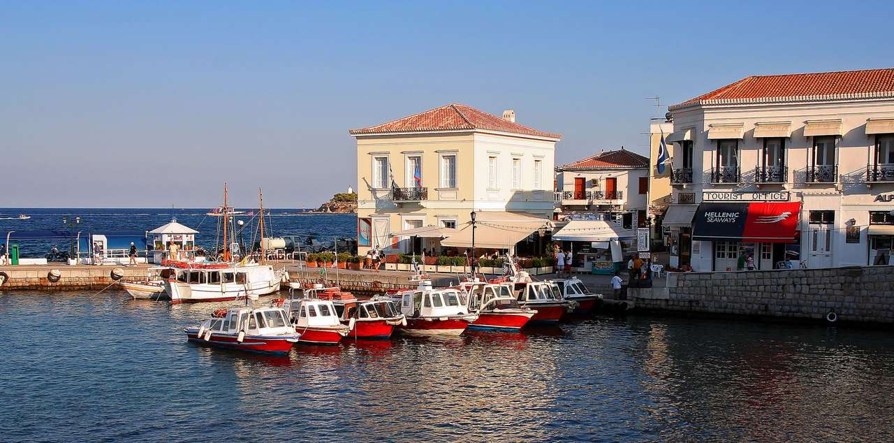Spetses Greek Island online puzzel