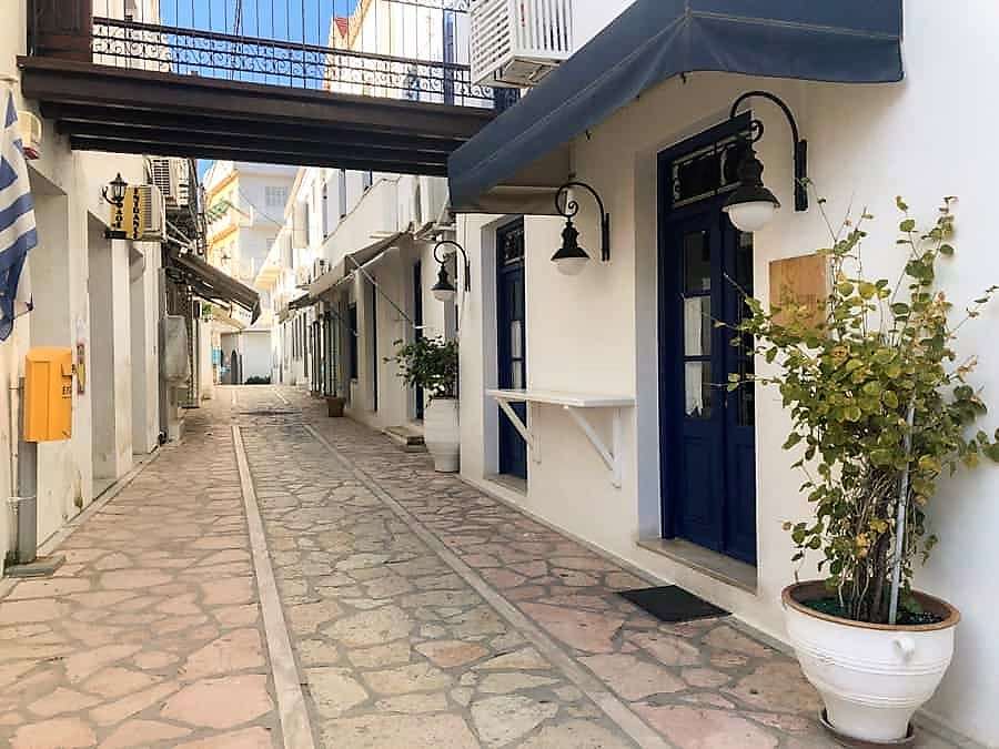 Spetses grekiska ön pussel på nätet