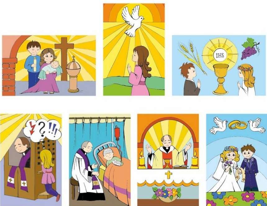 Sacramenti puzzle online