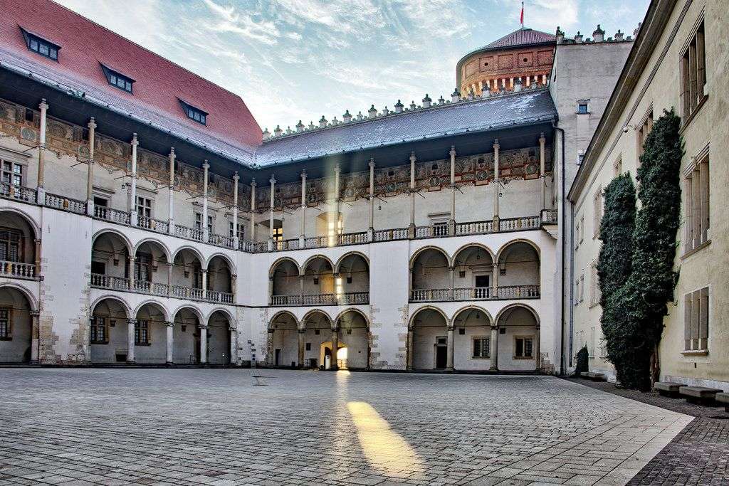 Wawel Royal Castle. онлайн пъзел