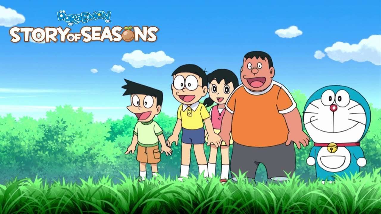 Doraemon το χαρτόνι παζλ online