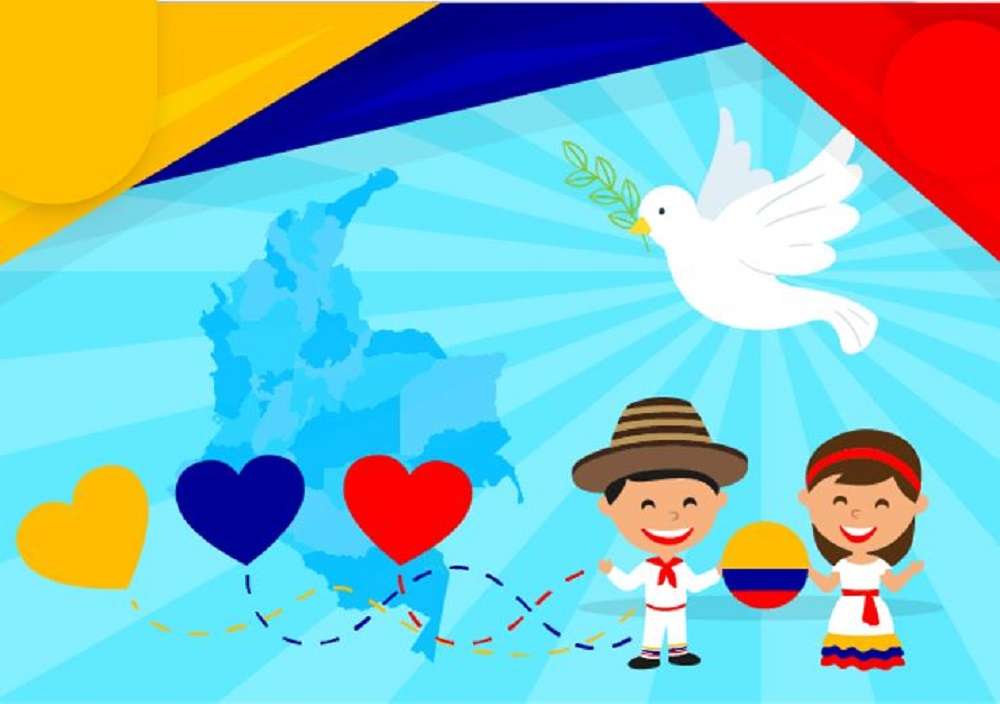 Peace in Colombia online puzzle