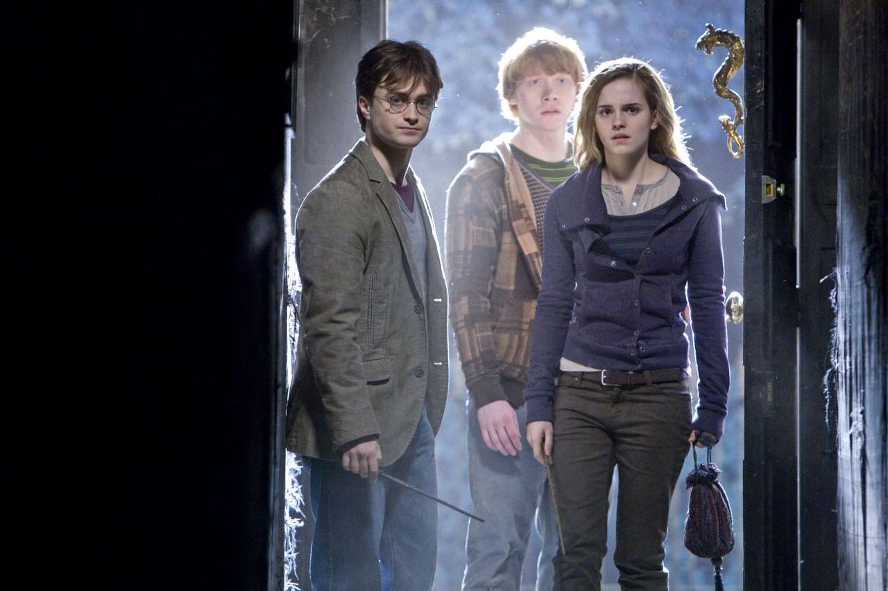 Larger Version of Golden Trio (Ignore Hermione) jigsaw puzzle online