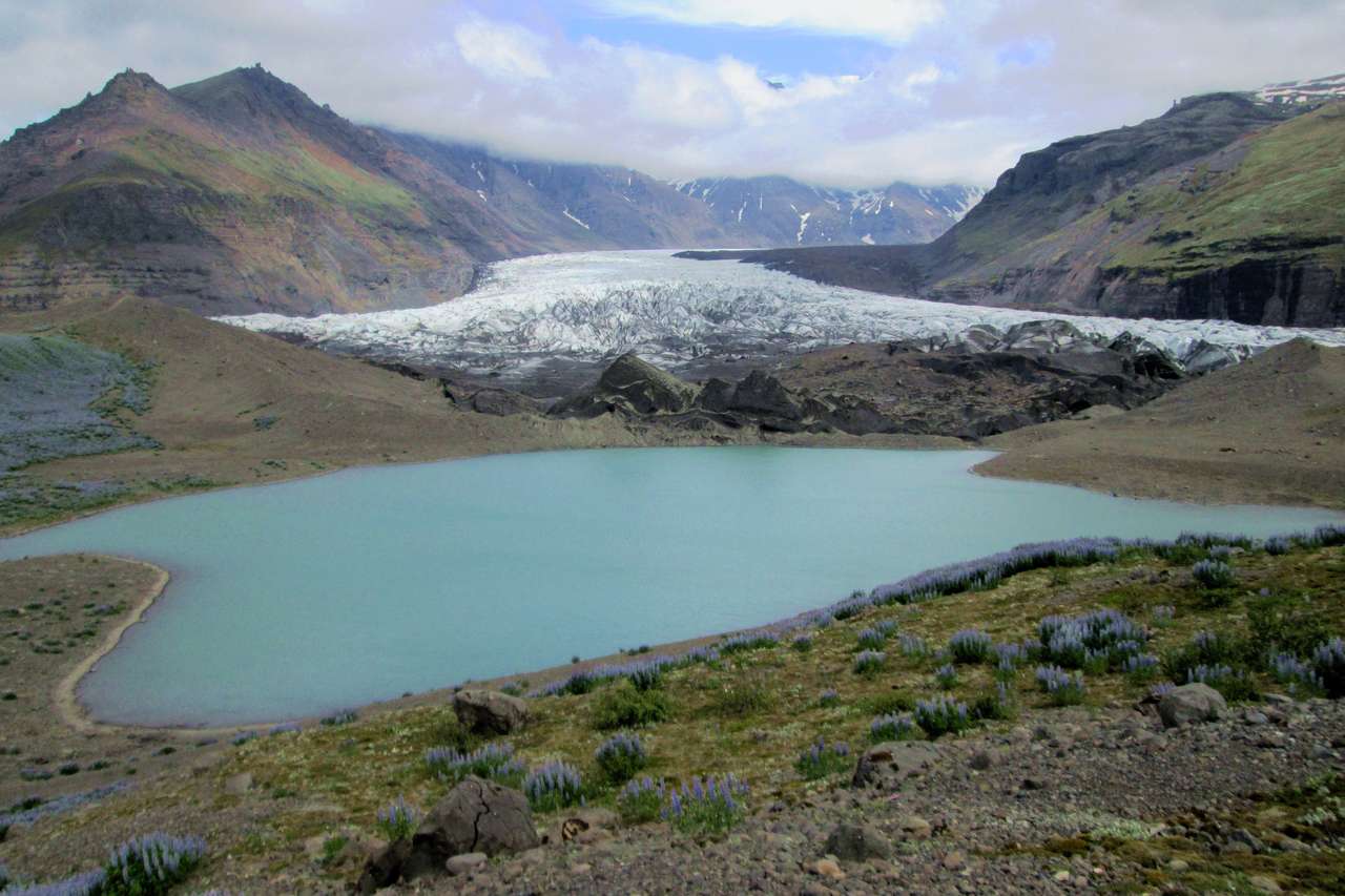 Ледниковое озеро онлайн-пазл