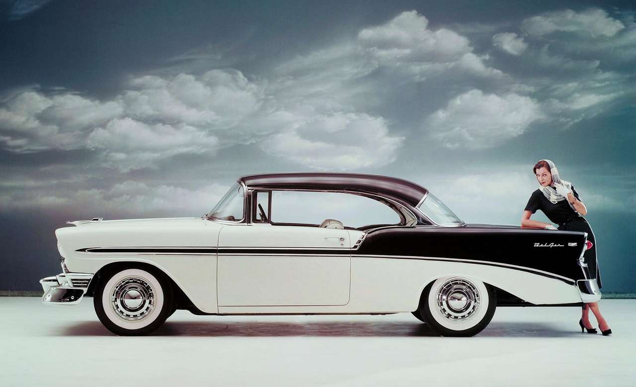 1956 Chevrolet Bel Air Sport Coupe online παζλ