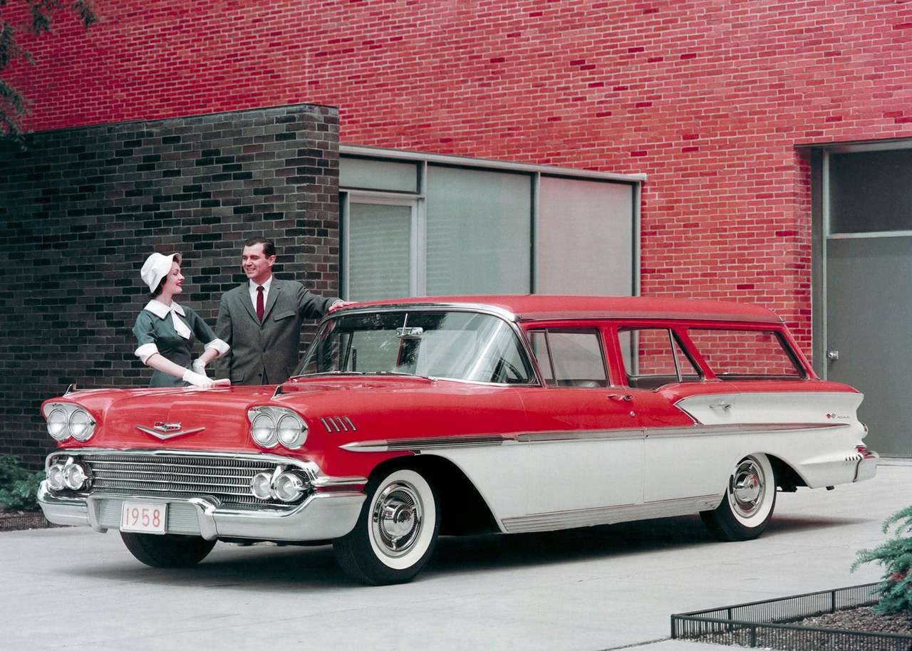 Chevrolet Nomad 1958 года пазл онлайн