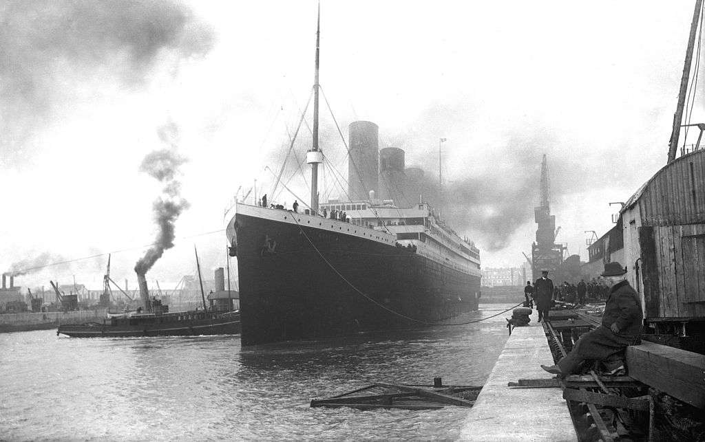 Rms titanic. pussel på nätet