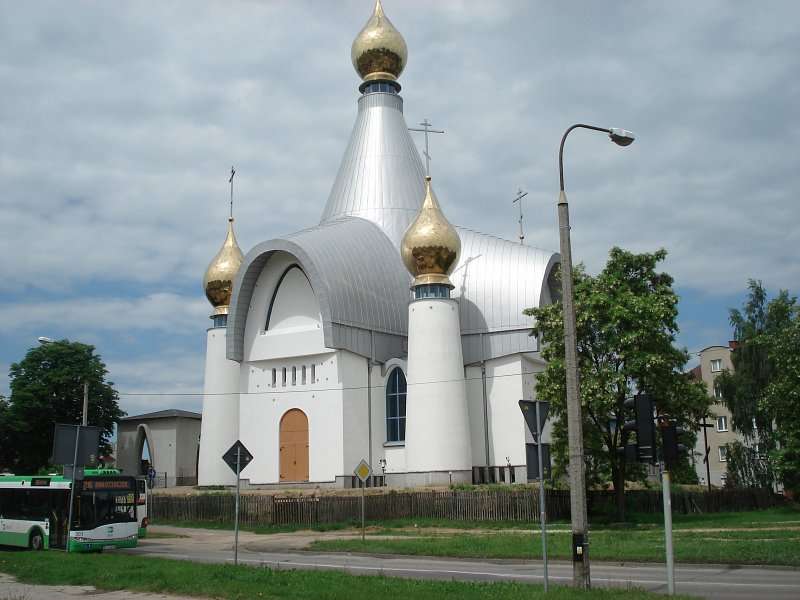 Православна църква Св. Йежи в Бялисток онлайн пъзел