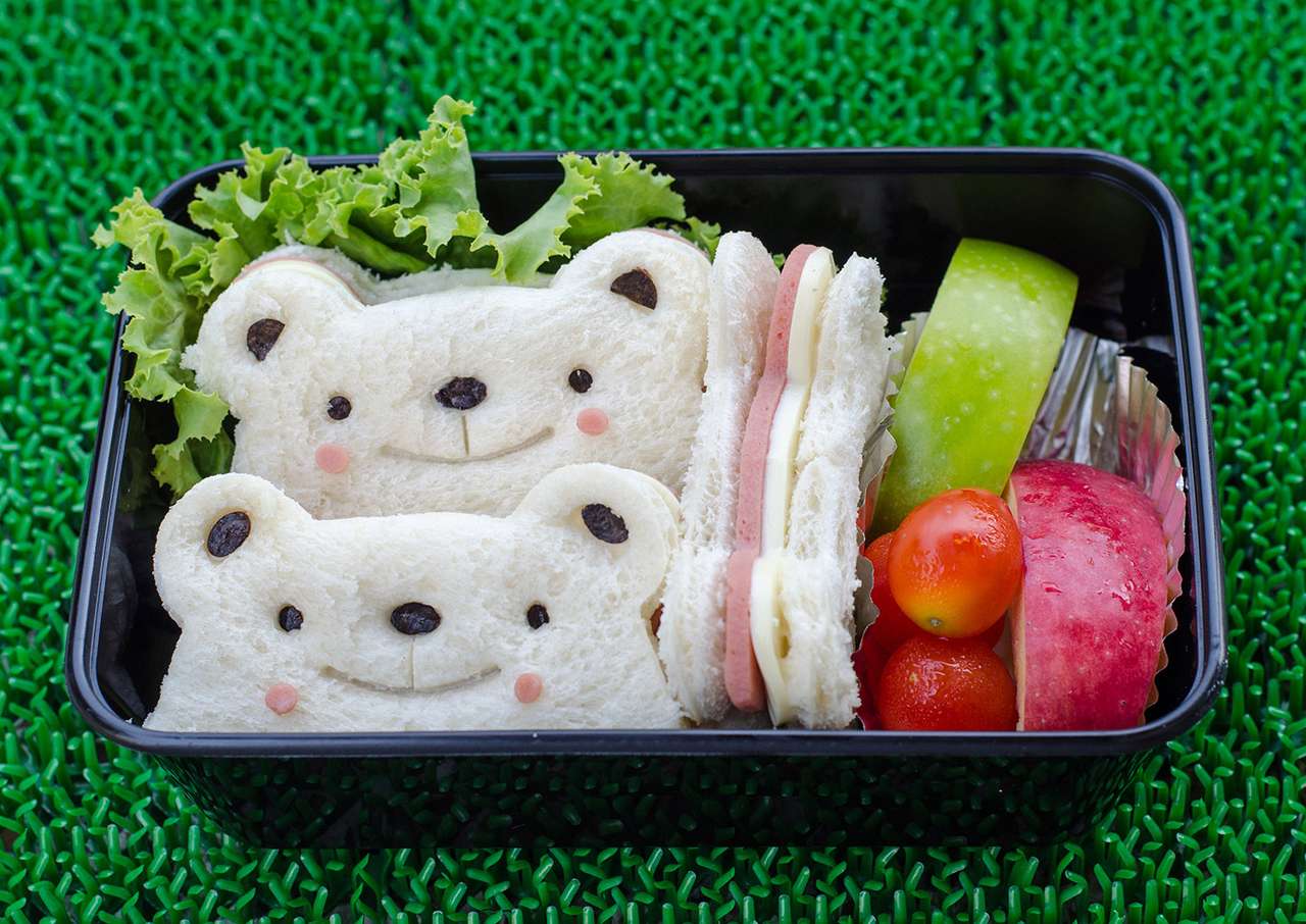 Japanische Sandwiches. Online-Puzzle