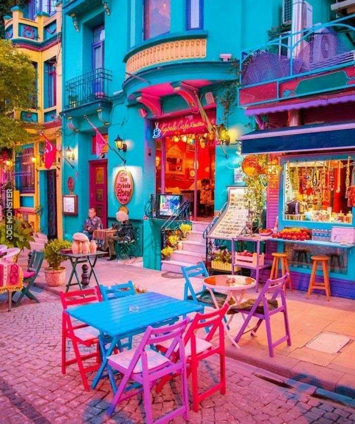 Istanbul färger pussel på nätet