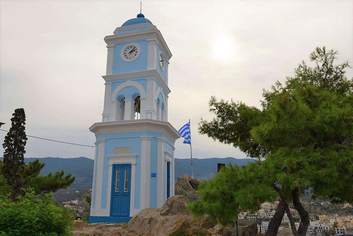 Poros Greek Island online puzzel