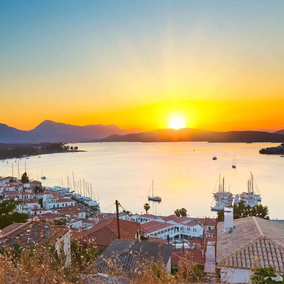 Poros Görög sziget kirakós online