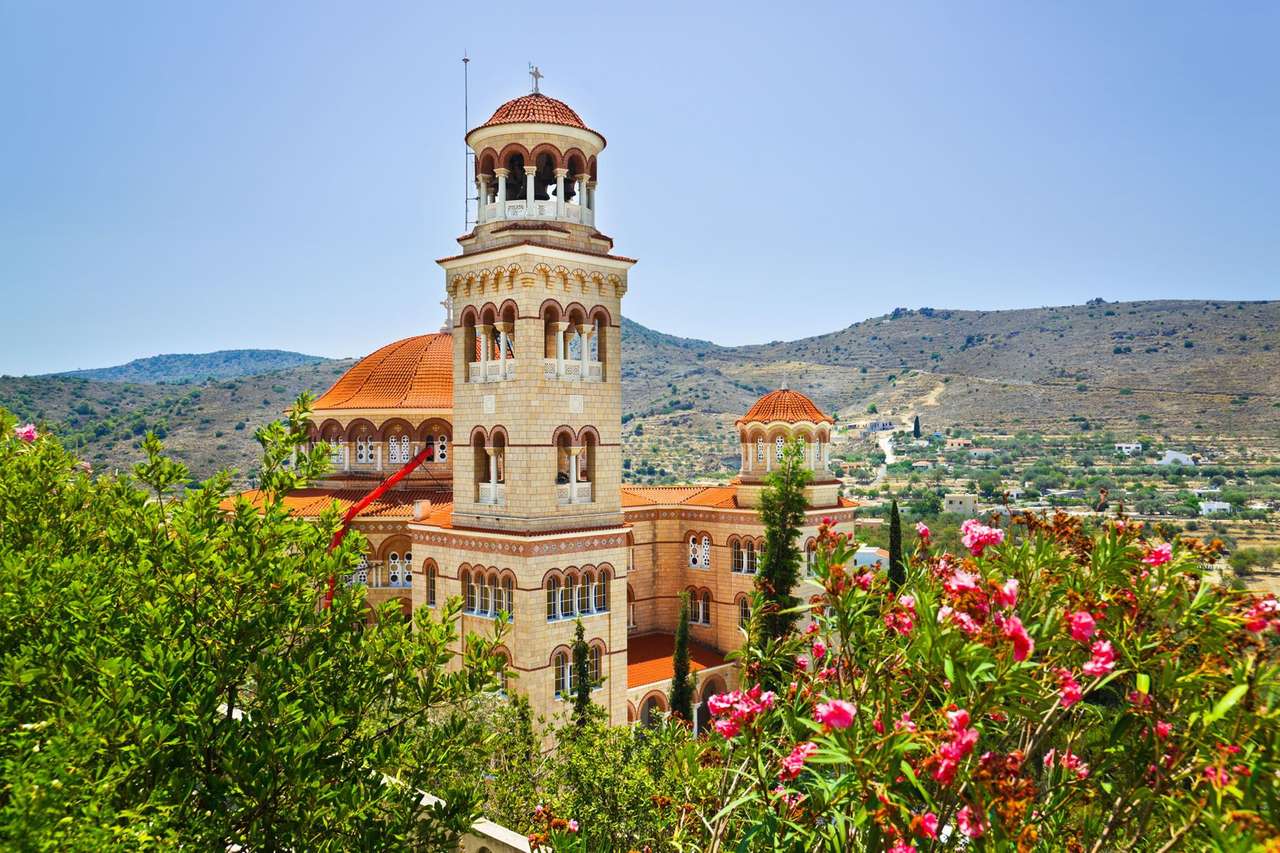 Aegina řecký ostrov online puzzle