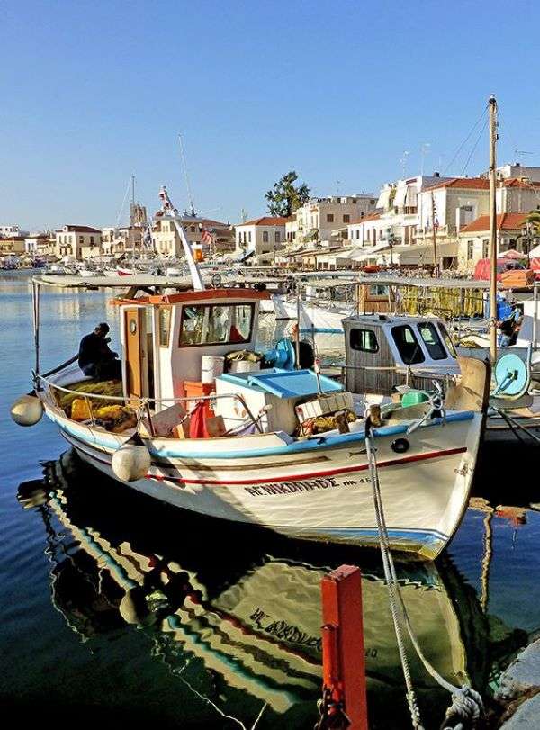 Aegina Griechische Insel Puzzlespiel online