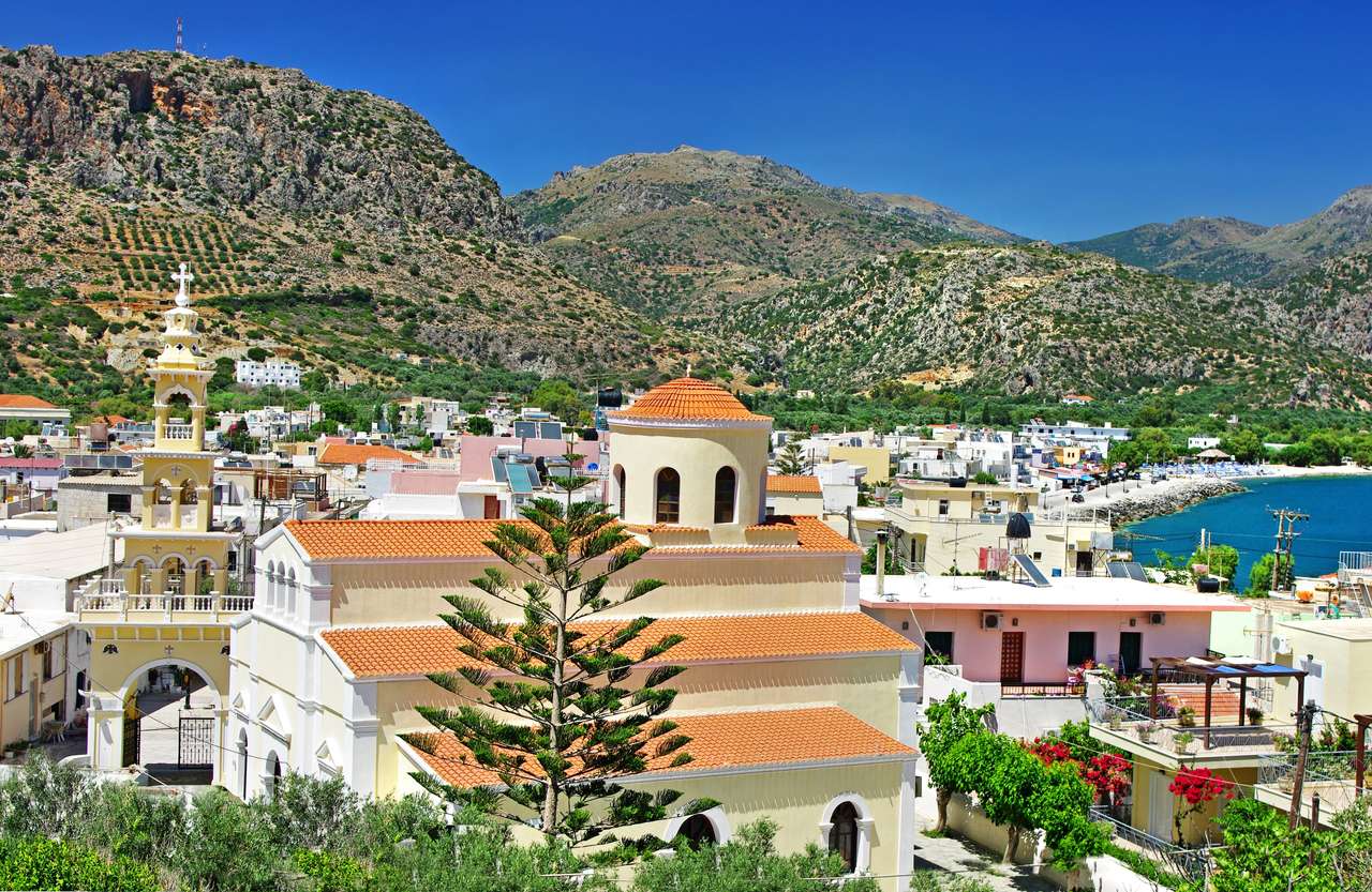 Aegina Greek Island Pussel online