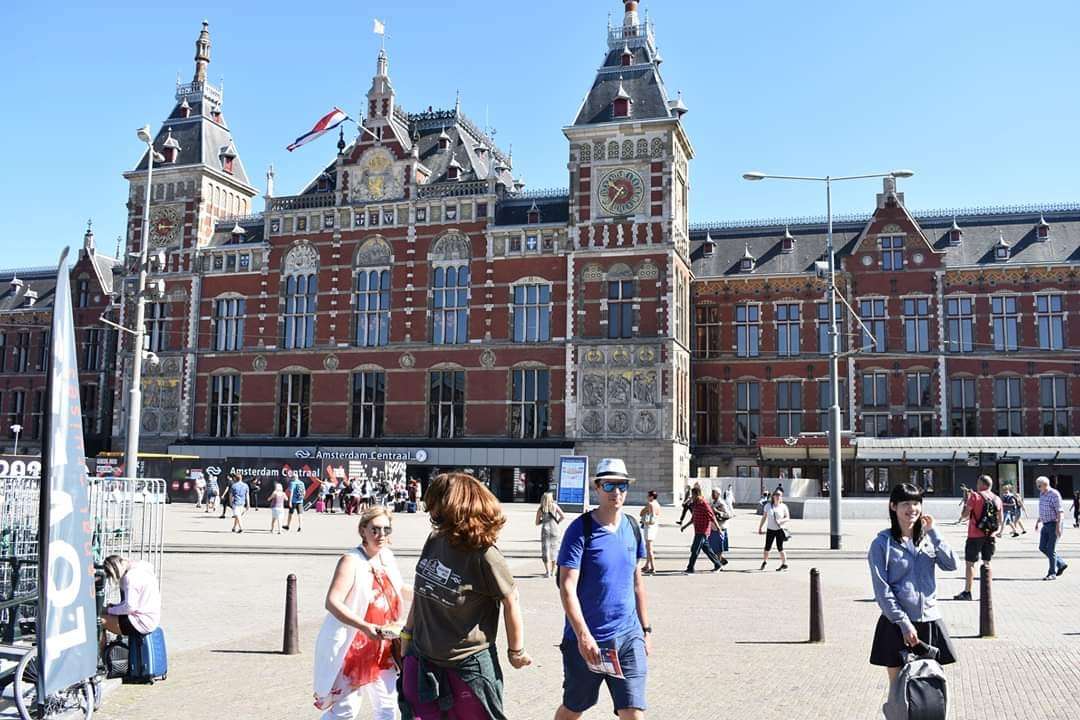 Център Амстердам онлайн пъзел